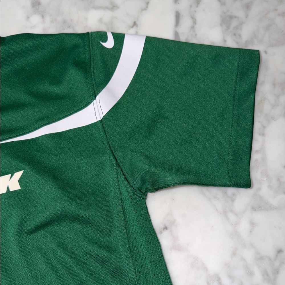 NFL Kids Green New York Jets Gardiner 1 Jersey Preschool Large - Picture 5 of 7